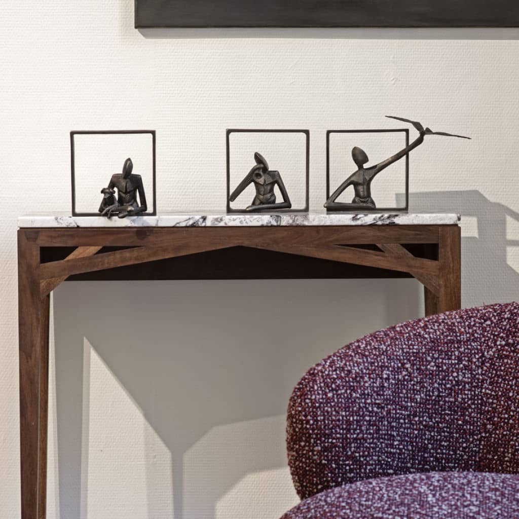 Bronzen beeld Outside View van Guy Buseyne - Limited edition