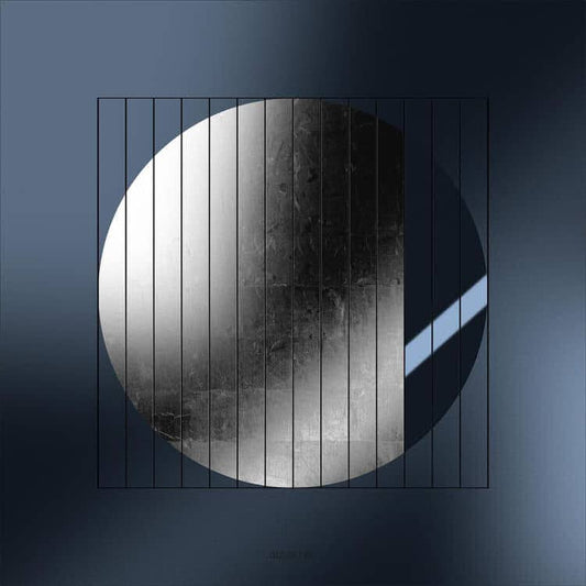 QLOCKTWO Moon - Midnight - Platinum