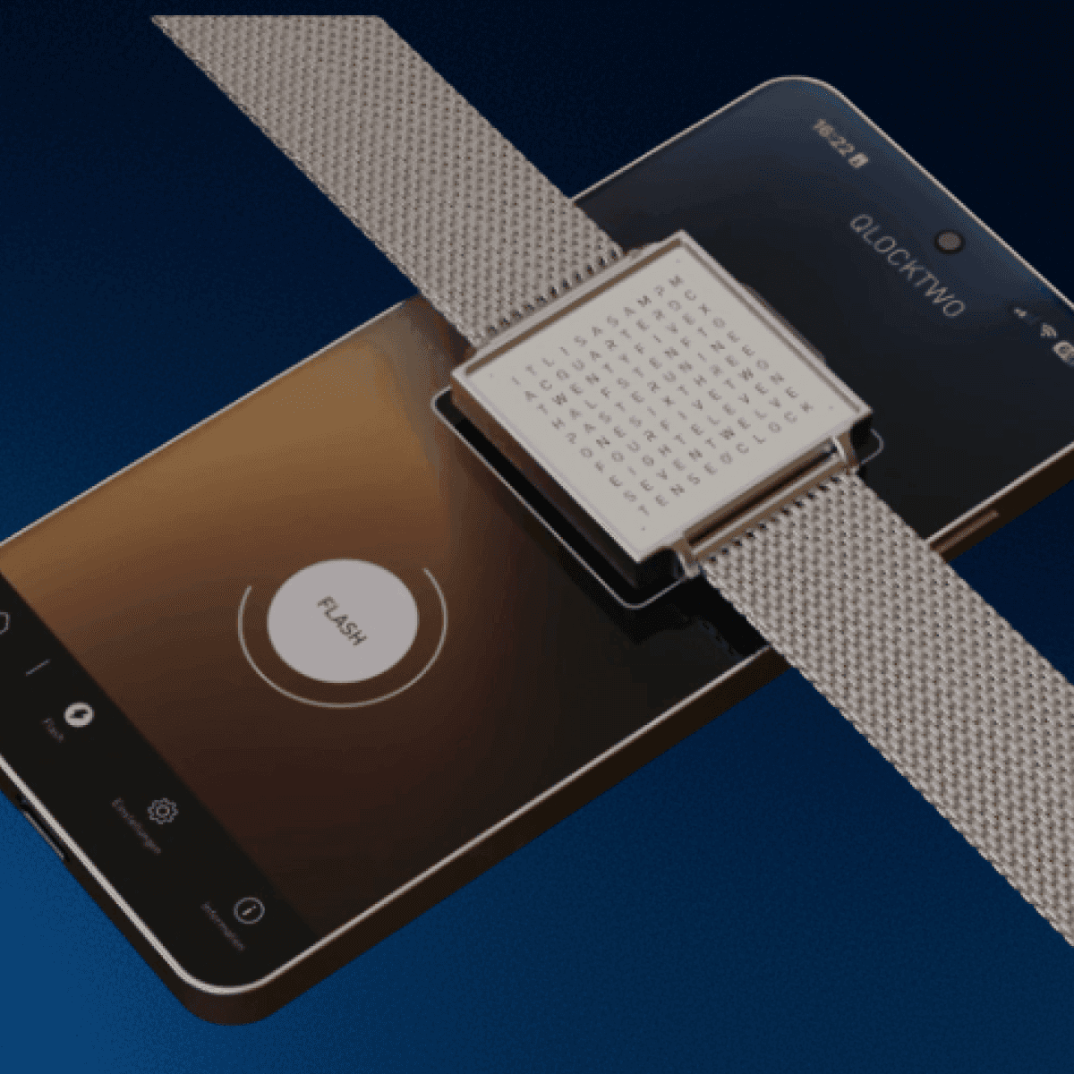 QLOCKTWO W - Flashsetter @ stArt to Art