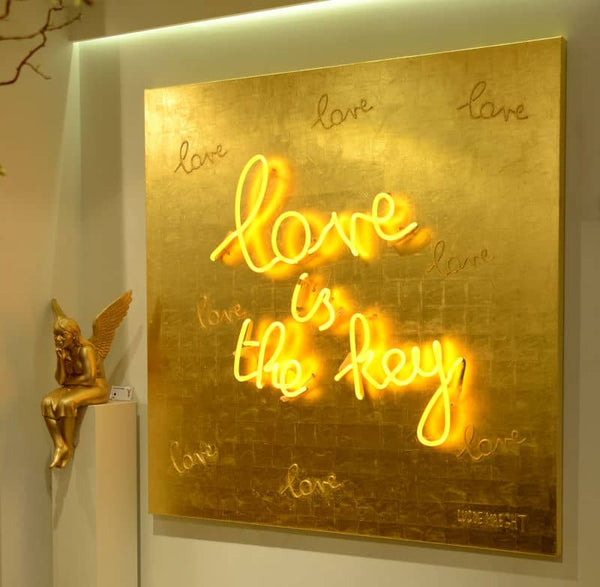 Golden Love van Luc De Maeght bij stArt to Art in Knokke