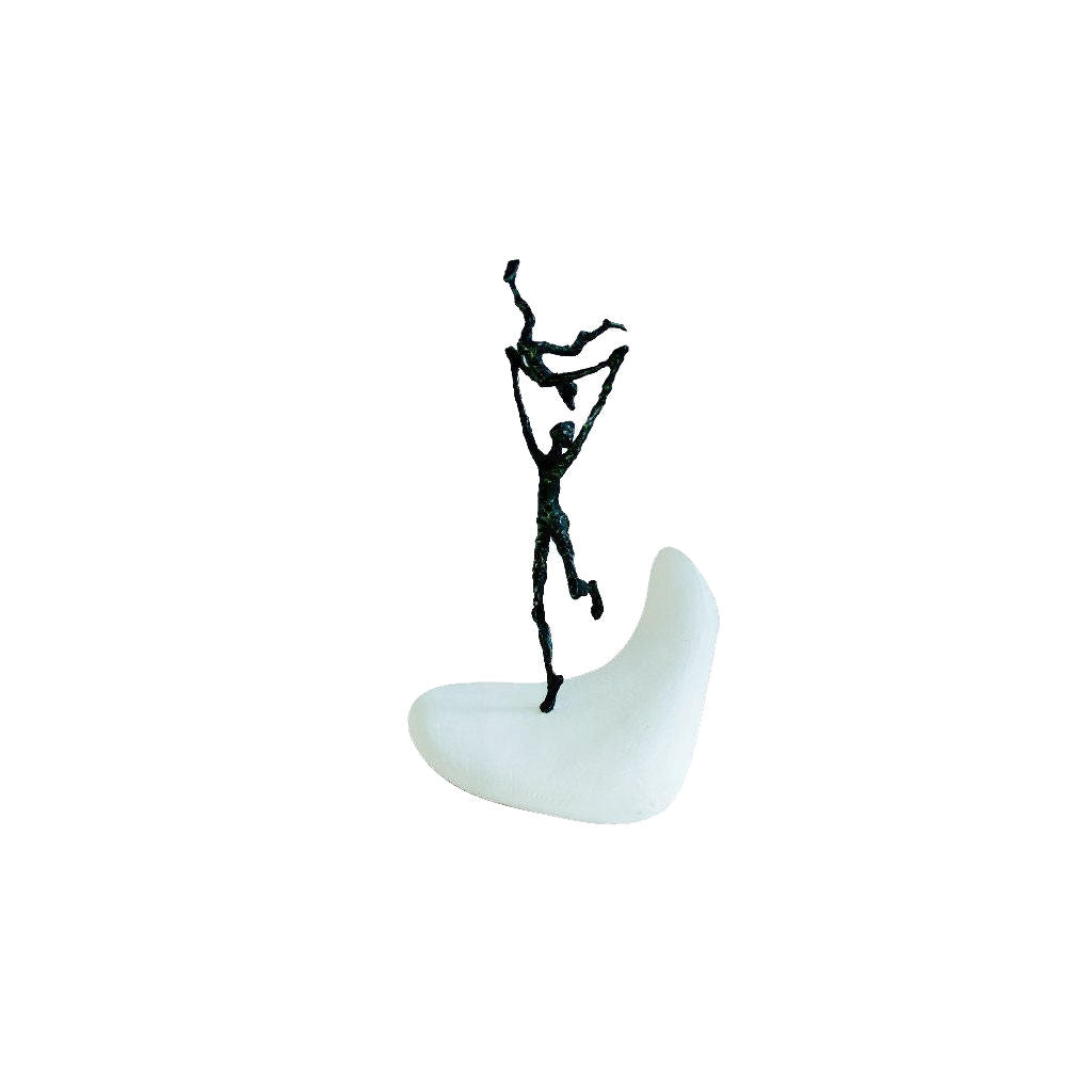 Beeld in Brons en Steen: Samen spelen (Spielt miteinander) van Luise Kött-Gärtner