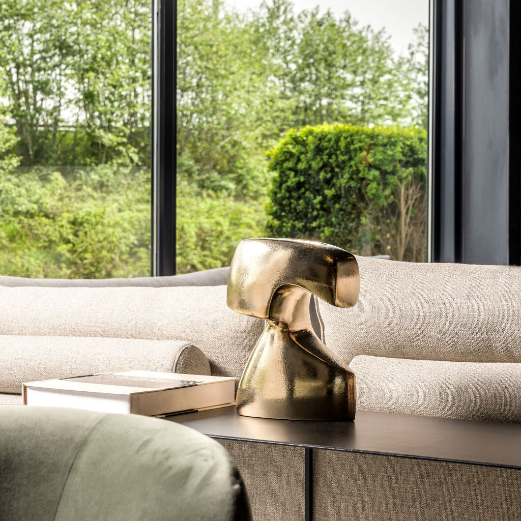 Bronzen beeld Freyr Polished van Örn Porsteinsson - Limited edition