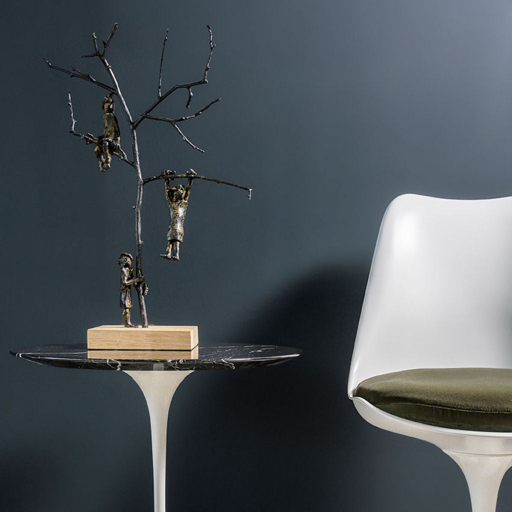 Bronzen beeld Tree Of Joy van Freddy Dewaele - Limited edition