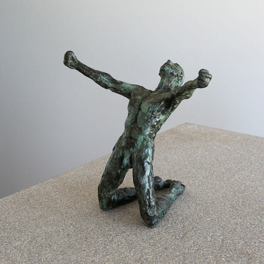 Bronzen beeld Victory van Jacques Vanroose - Limited edition