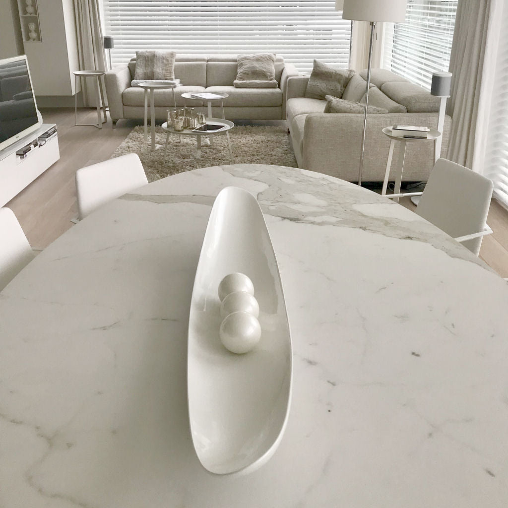 Bowl Large Line White 1320 LWH