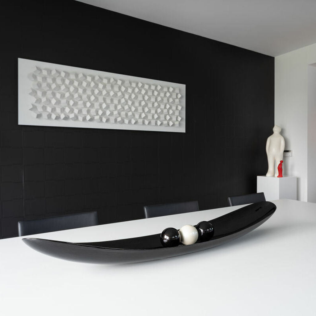 Bowl Large Line Black 1320 LBLA