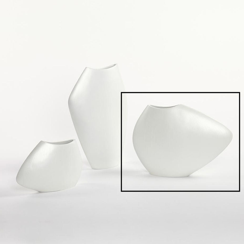 Vase Tres M White