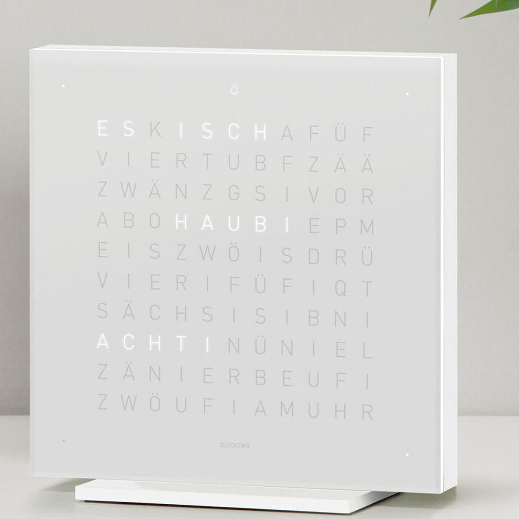 QlockTwo Touch Pure Acryl Qolor - Vanilla Sugar