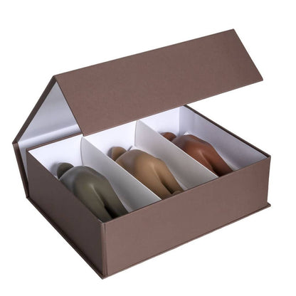 Giftbox 1 - Visitor Mini - Verde Oliva + Taupe + Brown @ stArt to Art