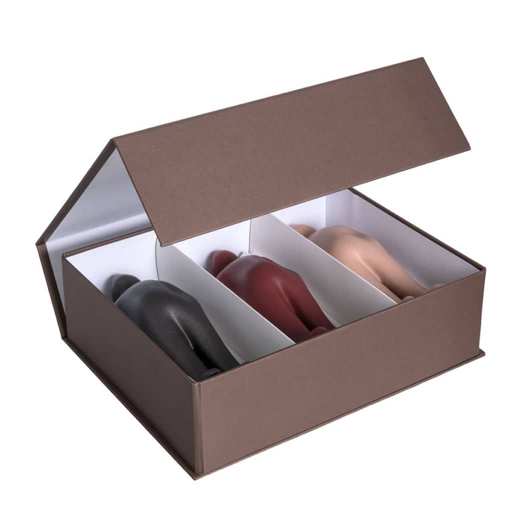 Giftbox 2 - Visitor Mini - Graphite + Garnet + Violet @ stArt to Art