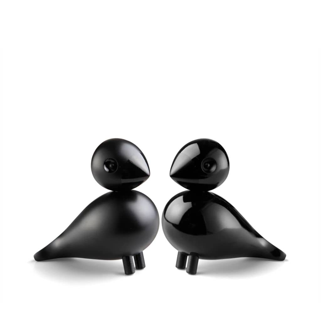 Kay Bojesen - Lovebirds Black @ stArt to Art