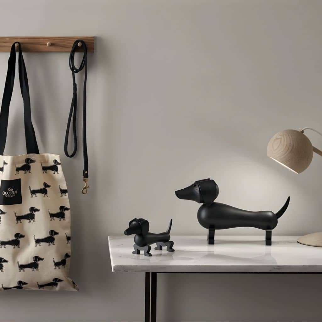 Teckel zwart - Kay Bojesen @ stArt to Art