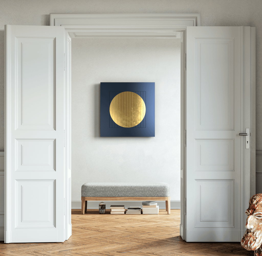 German Design Award Winner 2024 - QLOCKTWO Moon