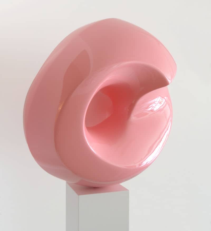 Epoxy beeld Pink Delight van Monique Lipsch bij stArt to Art