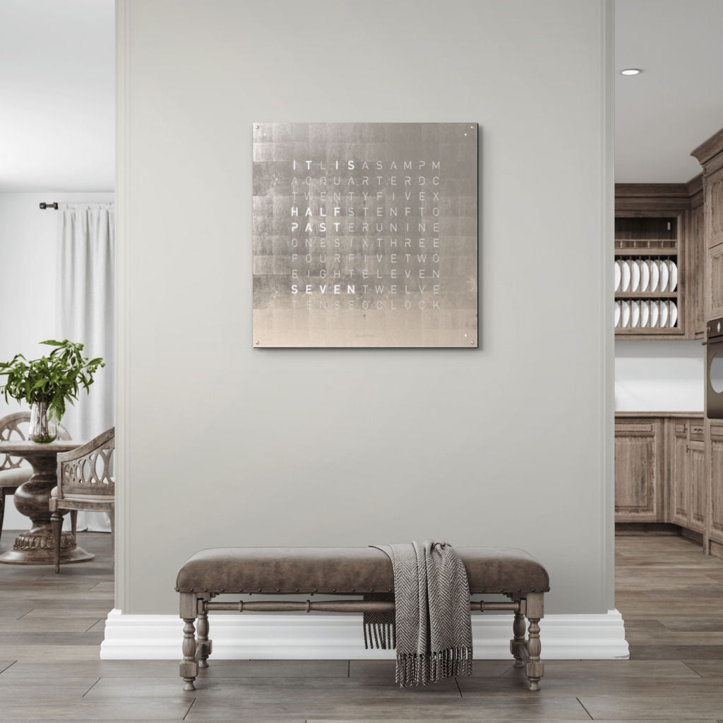 QlockTwo Earth Creator's Edition - Platinum