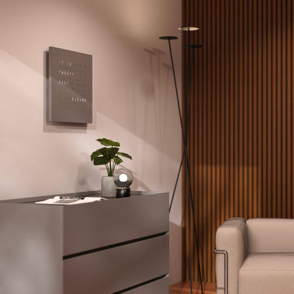 QLOCKTWO Earth 45 - Monochrome Edition - Grey Pepper @ stArt to Art