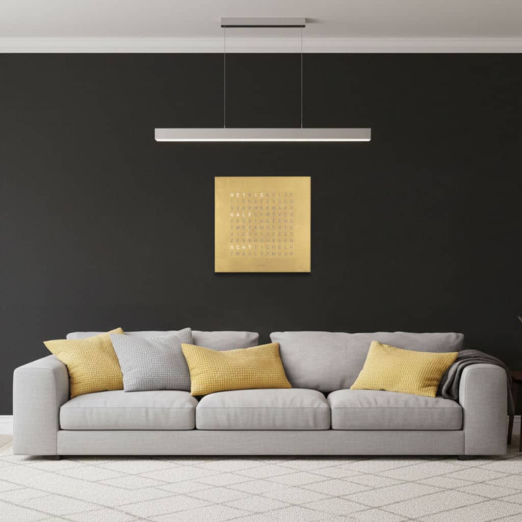 QlockTwo Classic Creator's Edition - Gold - Nederlands