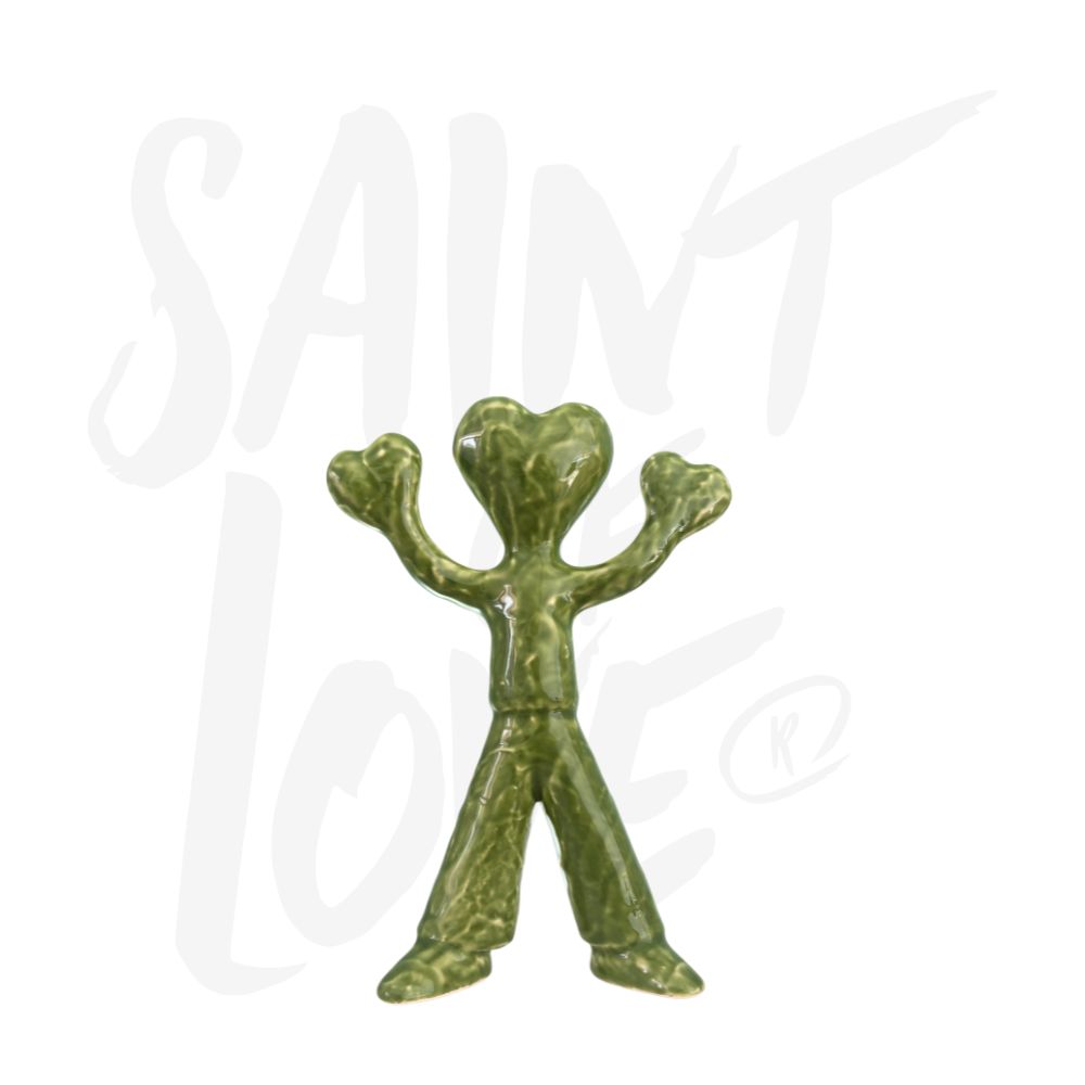 Saint of Love - Glazed - Olive 18cm @ stArt to Art
