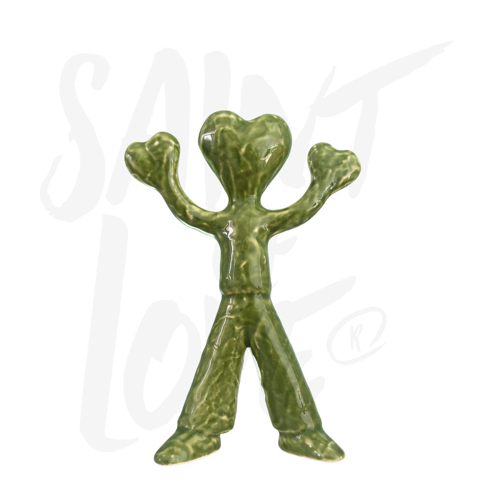 Saint of Love - Glazed - Olive 25cm @ stArt to Art