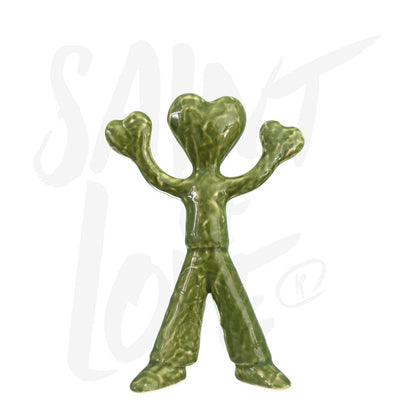 Saint of Love - Glazed - Olive 25cm @ stArt to Art
