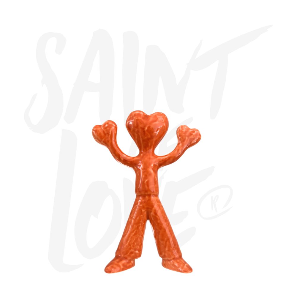 Saint of Love - Glazed - Orange 18cm @ stArt to Art