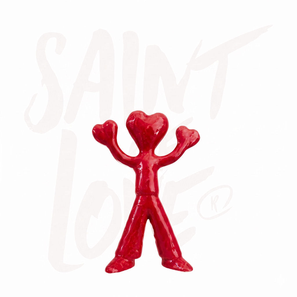 Saint of Love - Glazed - Ruby 18cm @ stArt to Art