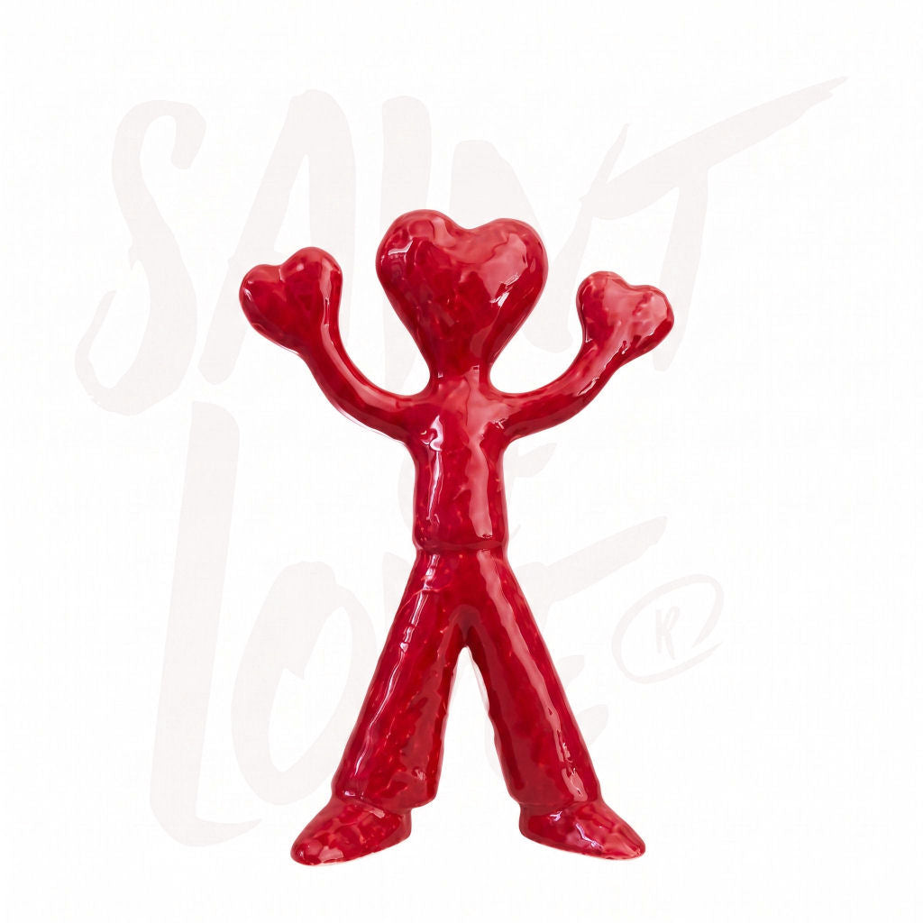 Saint of Love - Glazed - Ruby 25cm @ stArt to Art