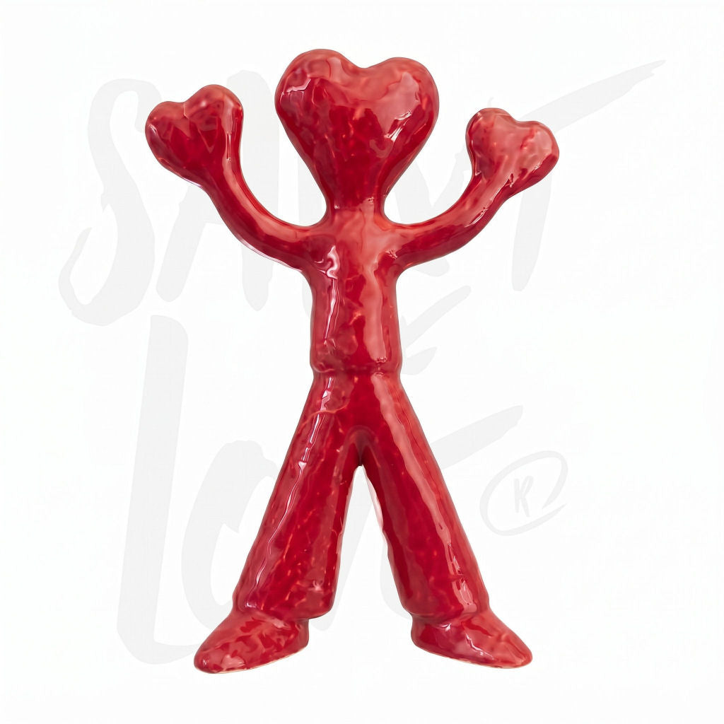 Saint of Love - Glazed - Ruby 35cm @ stArt to Art