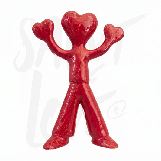 Saint of Love - Glazed - Ruby 35cm @ stArt to Art