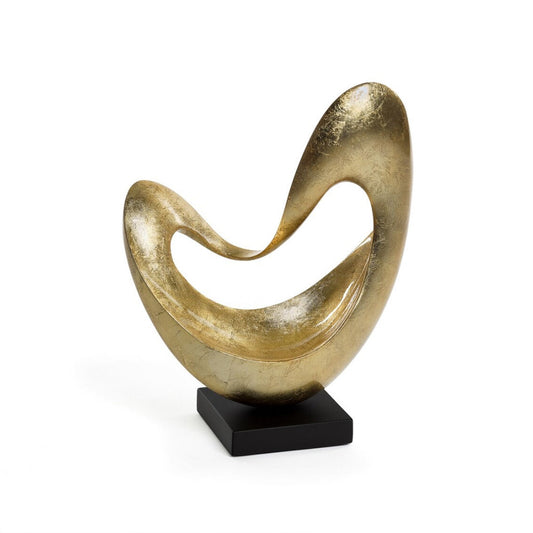 Abstract Sculpture Warm Gold