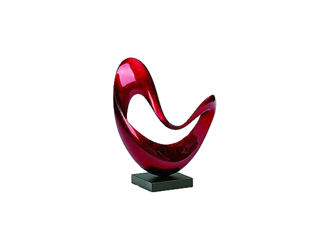 Abstract Sculpture Warm Red (683WRE)