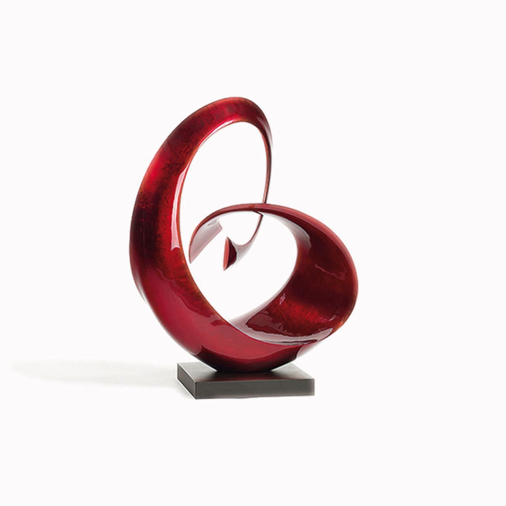 Abstract Sculpture Warm Red