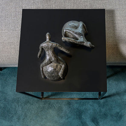 Bronzen beeld Balance Forward van Mieke Deweerdt - Limited edition