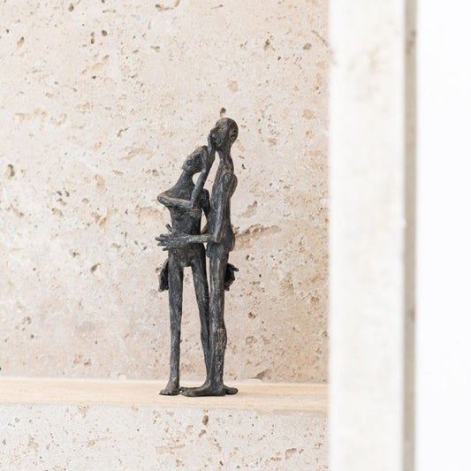 Bronzen beeld Caresse van Agnès Urbain - Limited edition