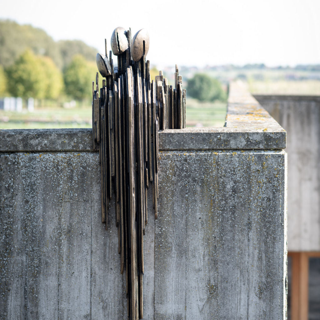 Bronzen beeld Colloquium van Guy Buseyne - Limited edition