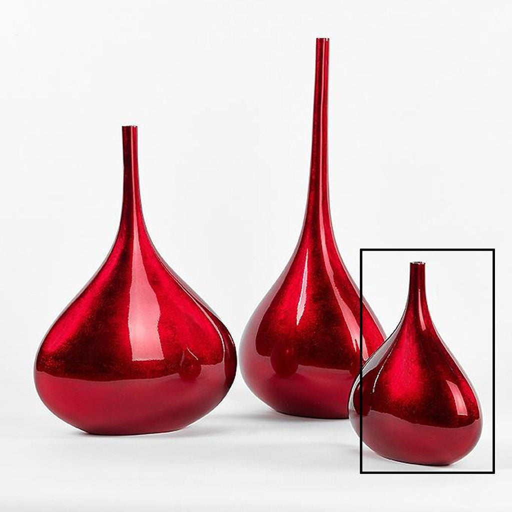 Bottle Vase S Warm Red