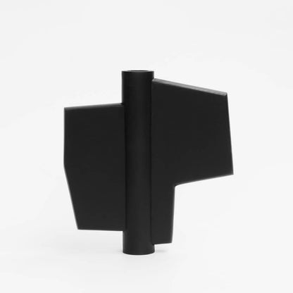 Houten beeld Claustra Echo van Denis Castaing in Mahonie reactief zwart - Limited edition